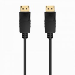 AISENS Cable DISPLAYPORT V1.2 CCS 4K@60Hz, DP/M-DP/M, Black, 5.0m