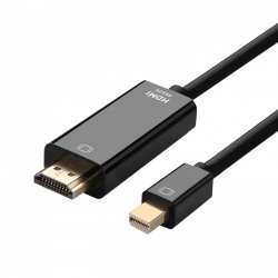AISENS A125-0458 câble vidéo et adaptateur 3 m Mini DisplayPort HDMI Noir
