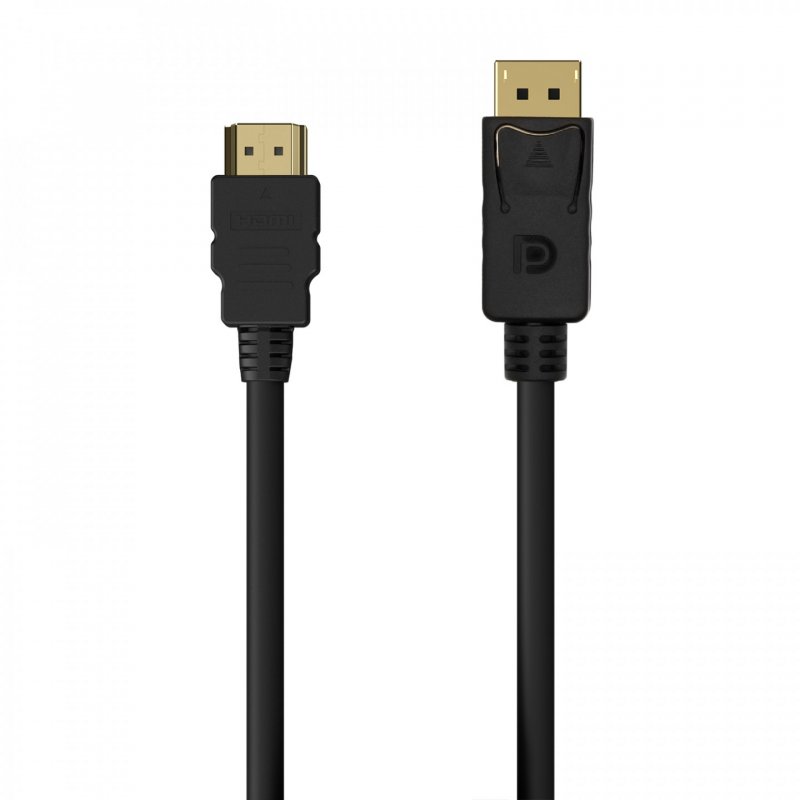 AISENS A125-0550 câble vidéo et adaptateur 0,5 m DisplayPort HDMI Type A (Standard) Noir