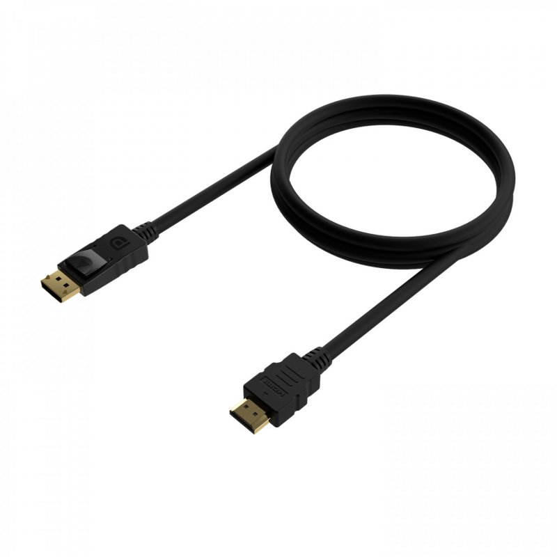 CABLE CONVERSOR AISENS DISPLAYPORT A HDMI DP/M-HDMI/M NEGRO 0.5M