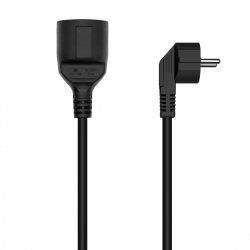 AISENS A132-0600 power extension 2 m 1 AC outlet(s) Indoor Black