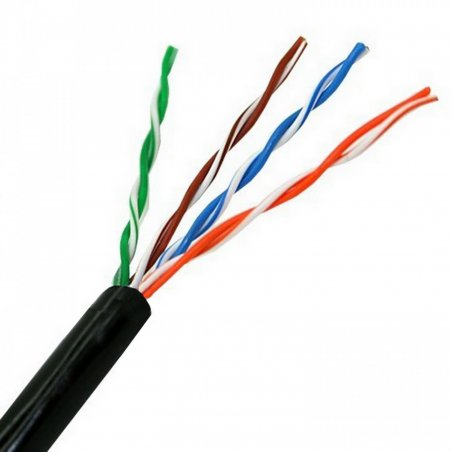 AISENS A133-0212 câble de réseau Noir 100 m Cat5e U/UTP (UTP)