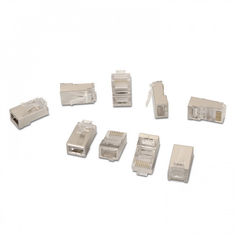 CONECTOR AISENS RJ45 8 HILOS FTP CAT.5E AWG24 (10 UDS)