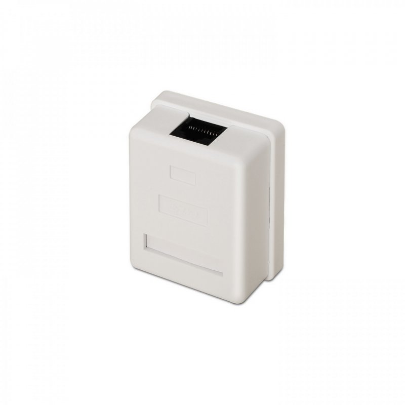 ROSETA DE SUPERFICIE AISENS RJ45 CAT.5E UTP 1 TOMA BLANCO