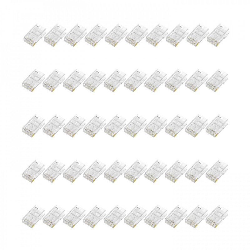 CONECTOR AISENS RJ45 8 HILOS CAT.6 AWG24 (50 UDS)