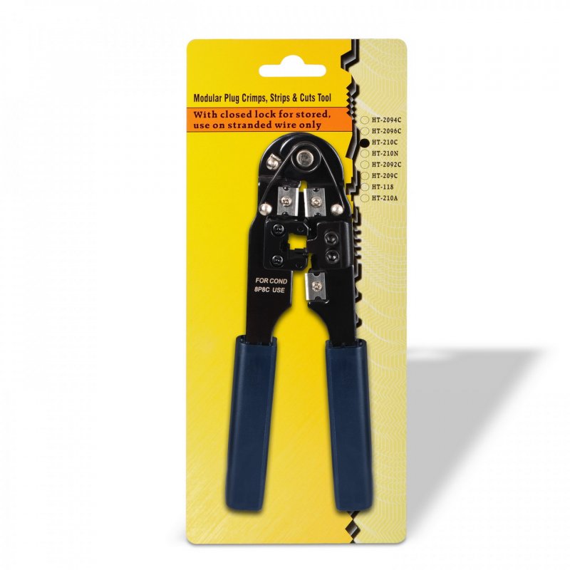 AISENS A142-0310 cable crimper Crimping tool Black, Blue