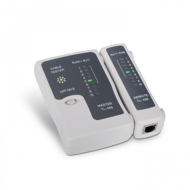 AISENS A142-0312 testeur de câble réseau Testeur de câble UTP/STP Gris