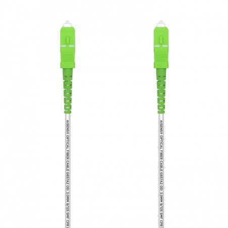 AISENS A152-0501 InfiniBand/fibre optic cable 30 m SC White