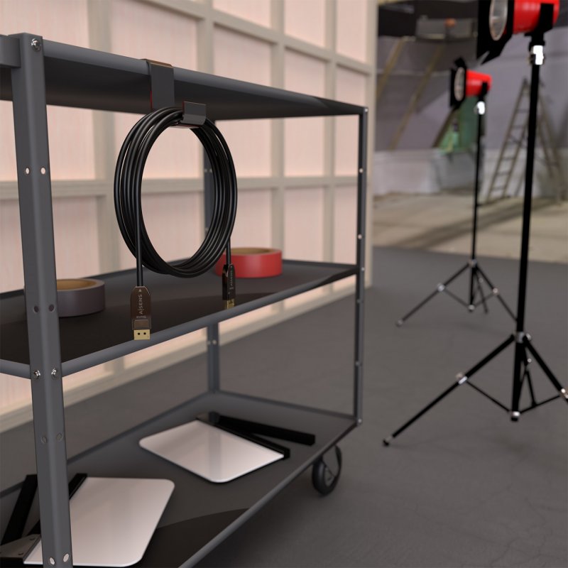 CABLE AISENS DISPLAYPORT AOC V1.4 20M 8K60HZ 4K120HZ 4:4:4 32.4GBPS