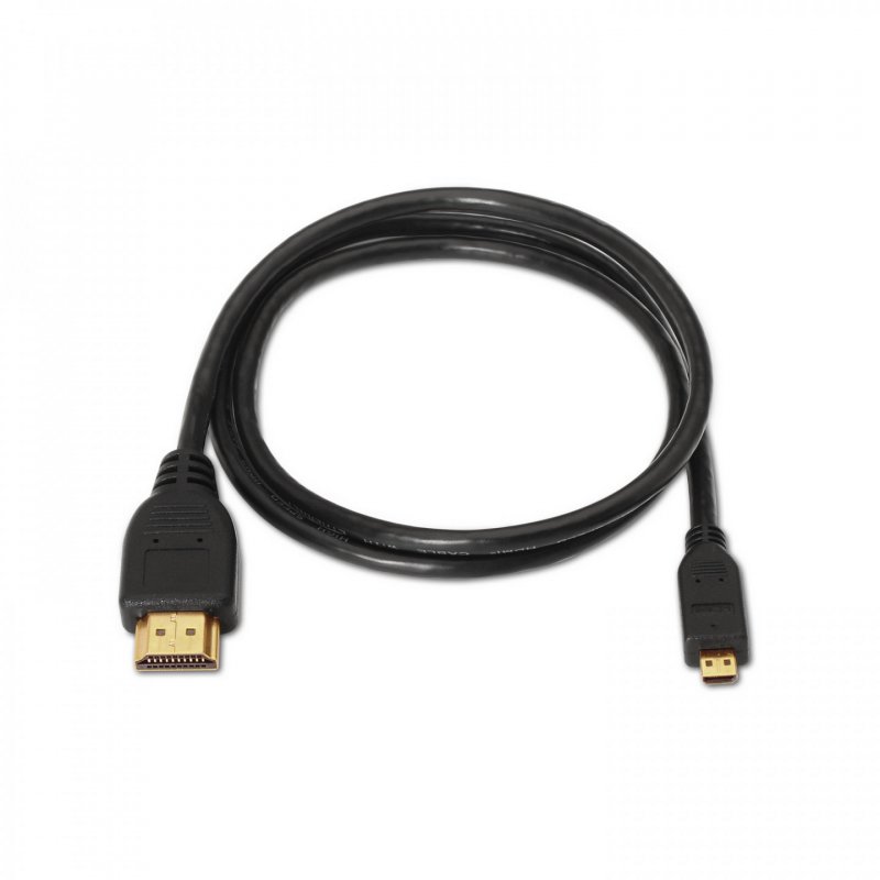 CABLE AISENS MICRO HDMI ALTA VELOCIDAD A/M-D/M NEGRO 1.8M