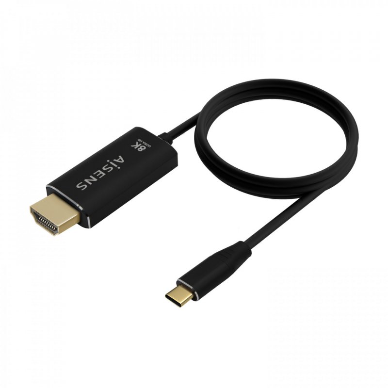 CABLE CONVERSOR AISENS ALUMINIO USB-C A HDMI 2.1 8K60HZ 1.0M