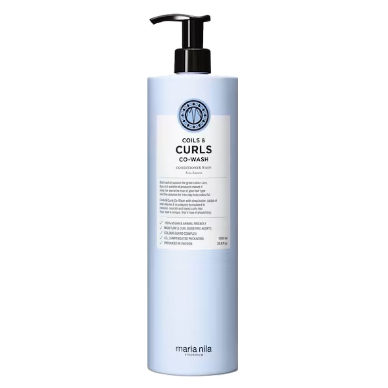 Maria Nila, Coils & Curls, Hair Conditioner, Moisturizing, 1000 ml