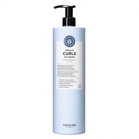 Maria Nila, Coils & Curls, Hair Conditioner, Moisturizing, 1000 ml