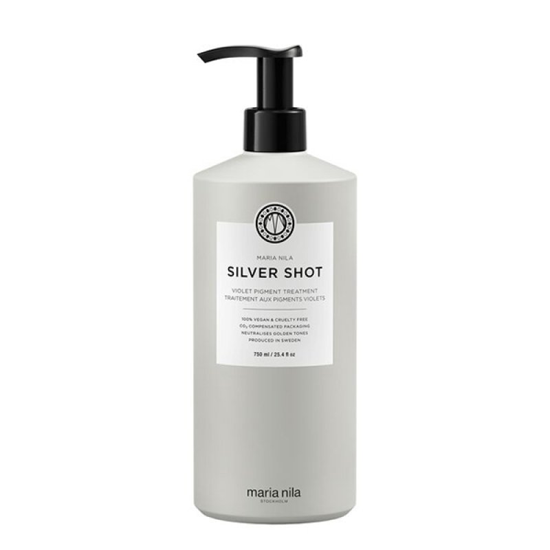 Maria Nila, Silver Shot, Hair Lotion Treatment, Neutralising Warm Tones, 750 ml