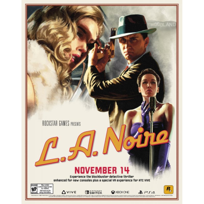 Take-Two Interactive L.A. Noire Standard PlayStation 4