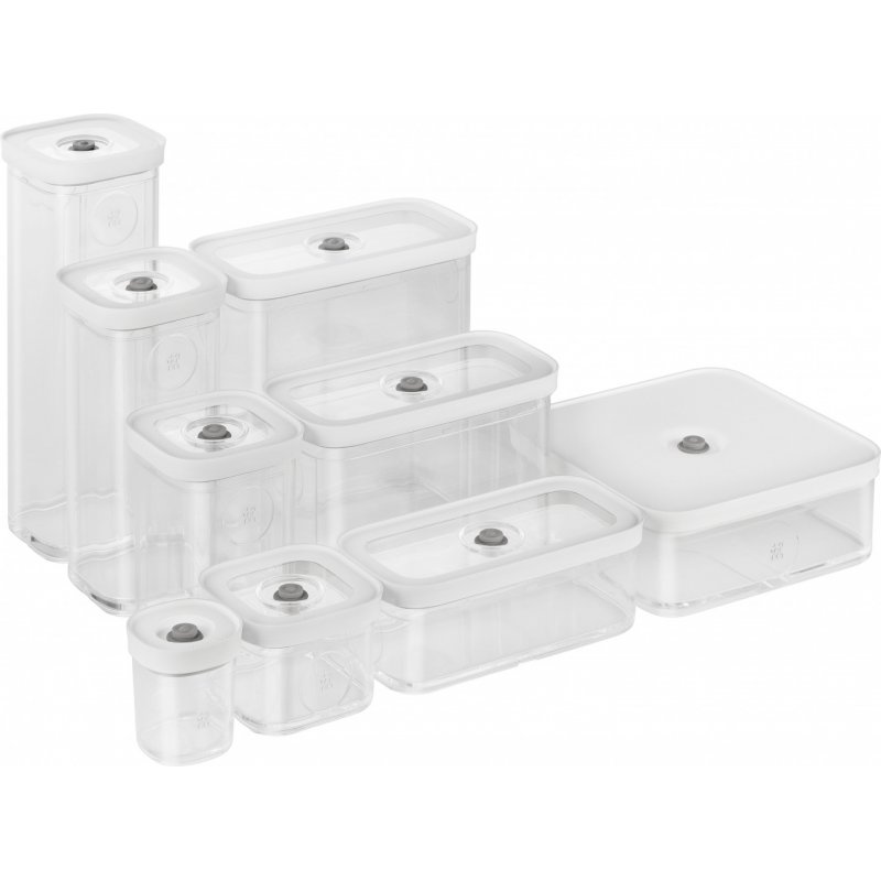 Zwilling - Fresh & Save, CUBE Set - transparent-white - S / 6-pcs