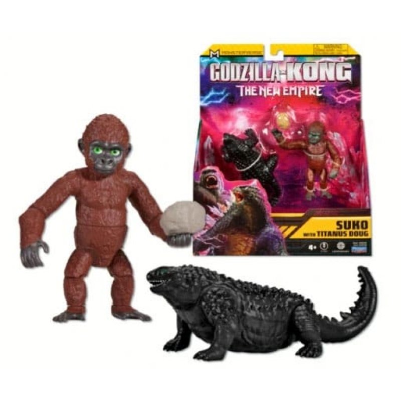 Godzilla x Kong: The New Empire - Suko with Titanus Doug 6 inch Action Figure