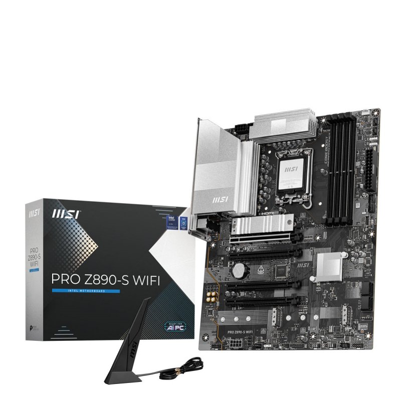 PLACA BASE MSI PRO Z890-S WIFI 1700 ATX 4XDDR5