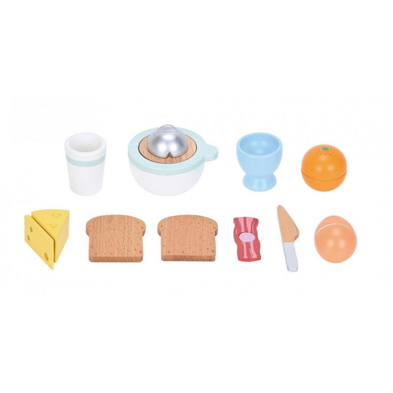Small Wood - Breakfast Play Set with Juicer (L40295)
