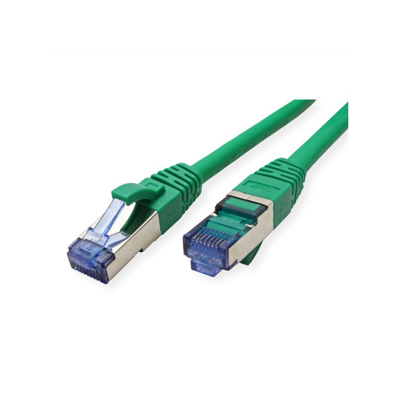 VALUE 21.99.1982 câble de réseau Vert 0,15 m Cat6a S/FTP (S-STP)