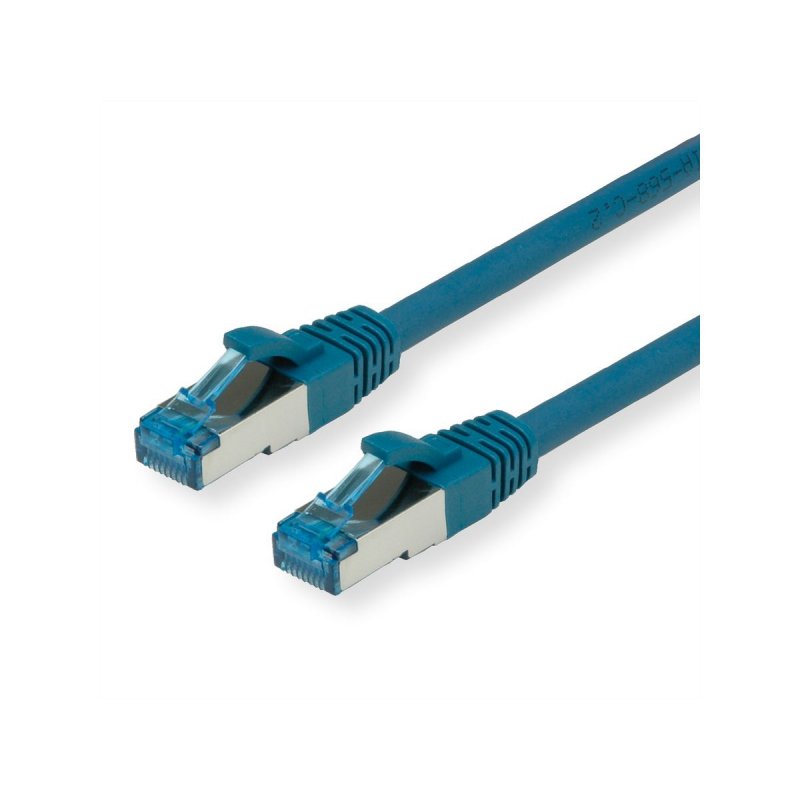 VALUE 21.99.1983 networking cable Blue 0.15 m Cat6a S/FTP (S-STP)