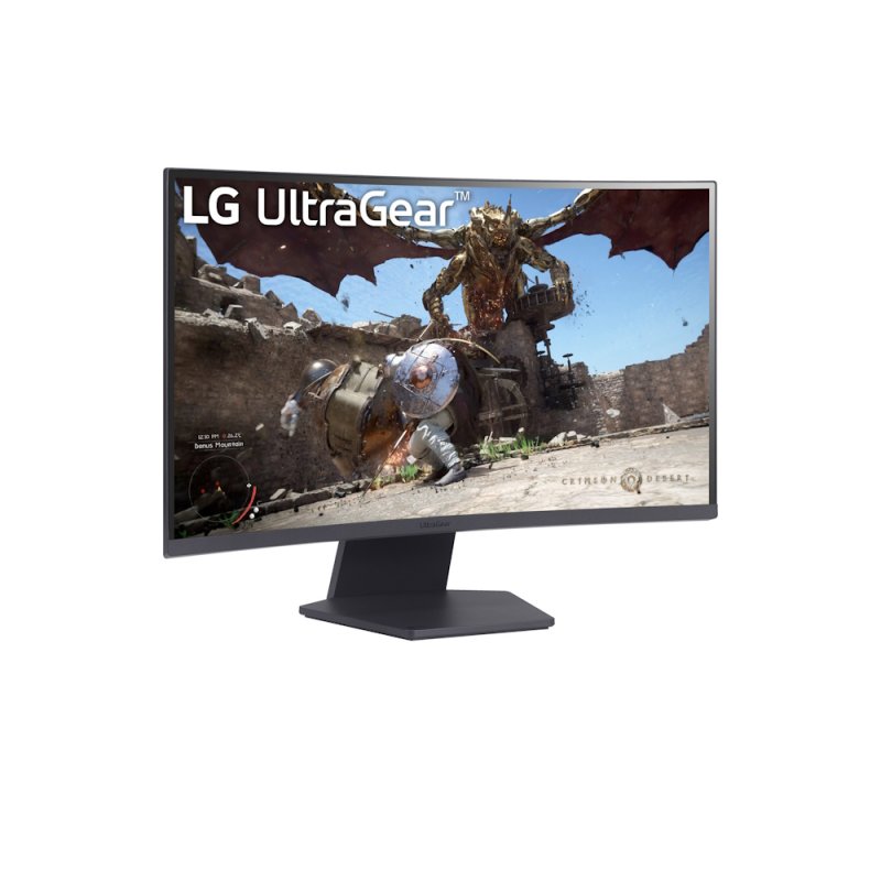 UltraGear 27GS60QX-B (68.4 cm (27 Zoll), schwarz, WQHD, VA, Curved, AMD Free-Sync, 180Hz Panel)