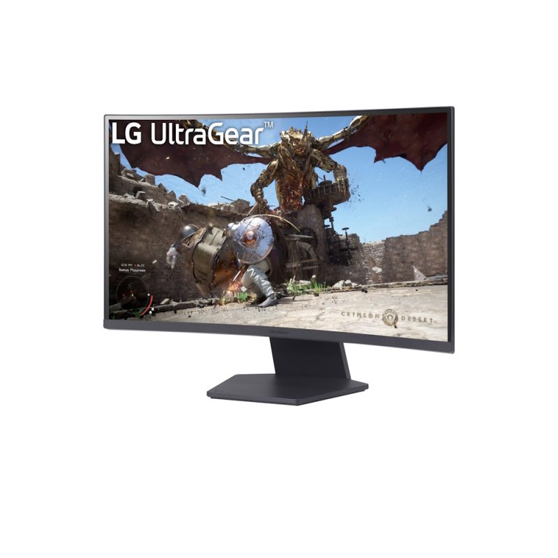 UltraGear 27GS60QX-B (68.4 cm (27 Zoll), schwarz, WQHD, VA, Curved, AMD Free-Sync, 180Hz Panel)