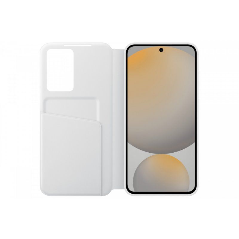 Samsung Coque Smart View avec porte-carte pour Galaxy S24 FE