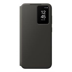 Samsung Coque Smart View avec porte-carte pour Galaxy S24 FE