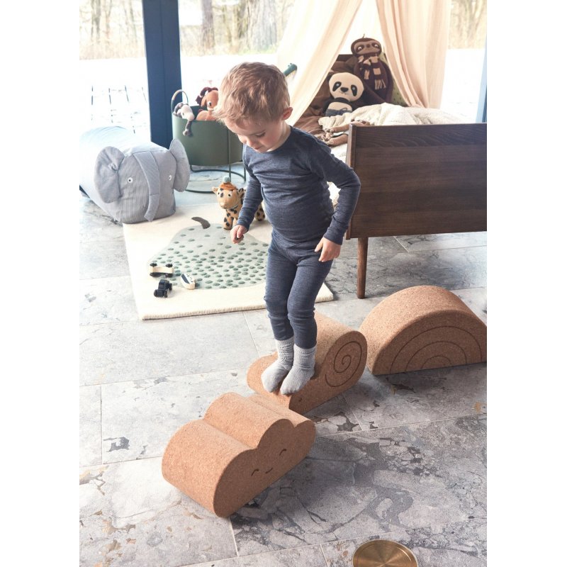 OYOY M300532 children step stool Indoor Cork Natural