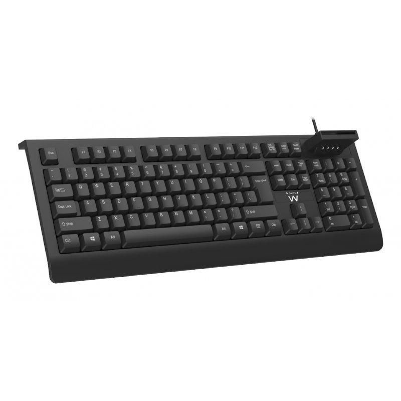 TECLADO EWENT CON LECTOR DNI QWERTY ES