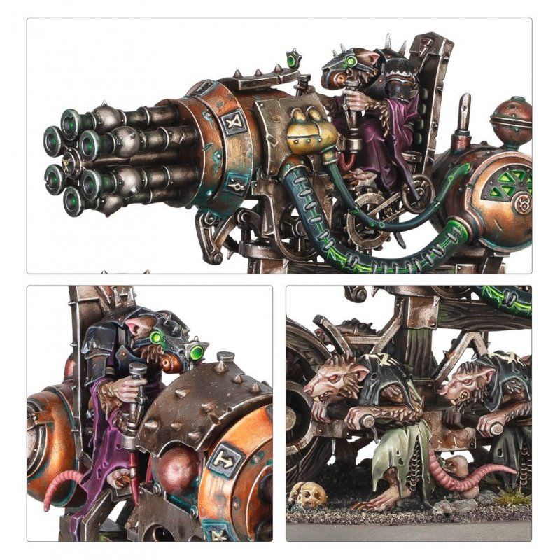 Warhammer AoS - Skaven Maleclateur Ratling