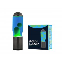 iTotal - Lamp ADA - Dark Grey Base, Blue Liquid and Green Wax (1270421)
