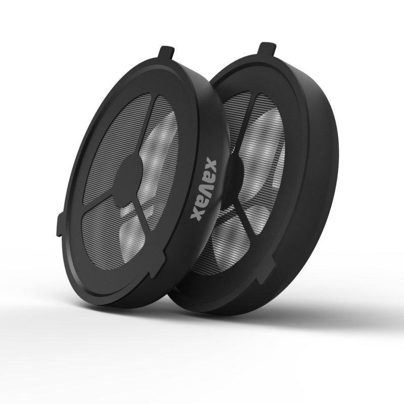 Hama Xavax Reusable Pad Filters for Philips Senseo Coffee Machines and other Similar Models, 2-Pack