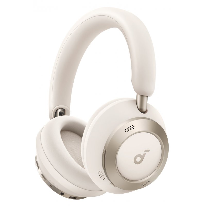 Soundcore Space One Pro Casque Sans fil Arceau Appels/Musique Bluetooth Blanc