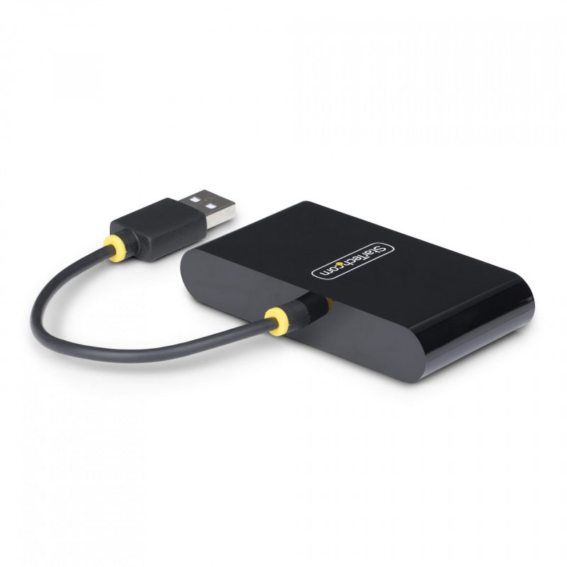 StarTech.com Hub USB 2.0 à Ports, Alimentation par Bus USB, Petit Hub USB de Voyage, Répartiteur USB 2.0, Hub USB
