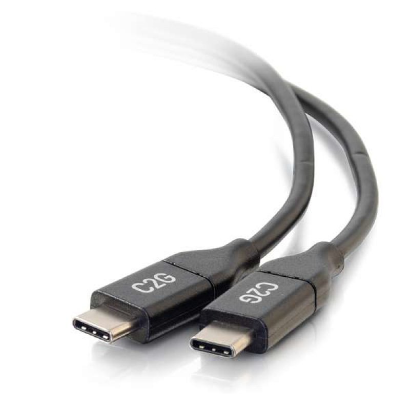 C2G 28828 câble USB USB 2.0 1,8 m USB C Noir