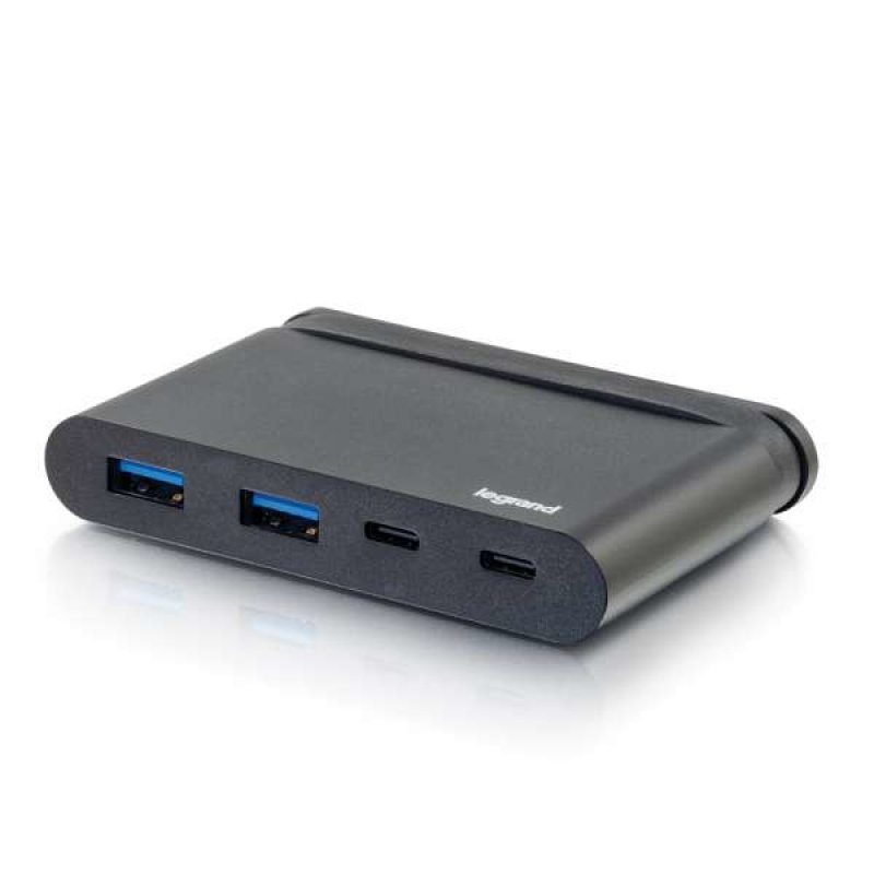 C2G 26914 interface hub Thunderbolt 3 5000 Mbit/s Black