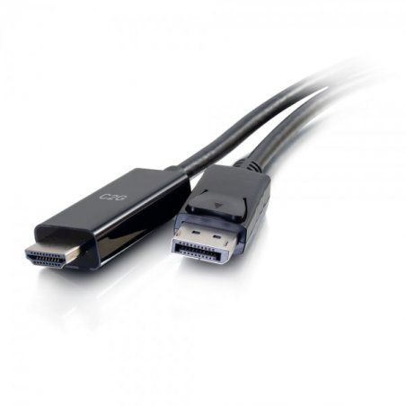 C2G 50193 video cable adapter 0.9 m DisplayPort HDMI Black