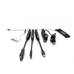 C2G Boucle d’adaptateurs universelle dongle HDMI 4K avec Mini DisplayPort™, DisplayPort, USB-C, Lightning et VGA à