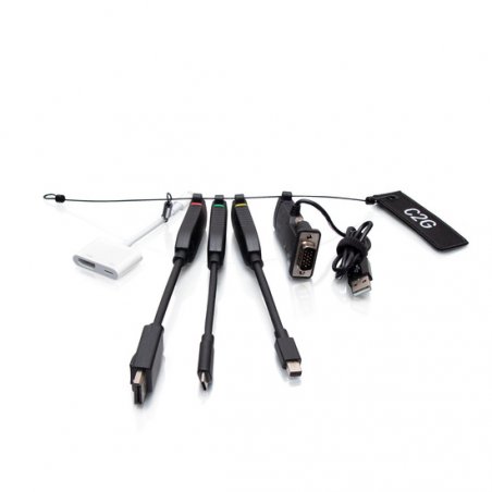 HDMI Dongle Ring DP mDP USB-C Lightn VGA