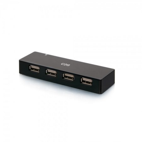 C2G Concentrateur USB-A à 4 ports avec alimentation 5 V 2 A