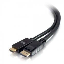 6ft DP to HDMI Cable 4K Passive Black