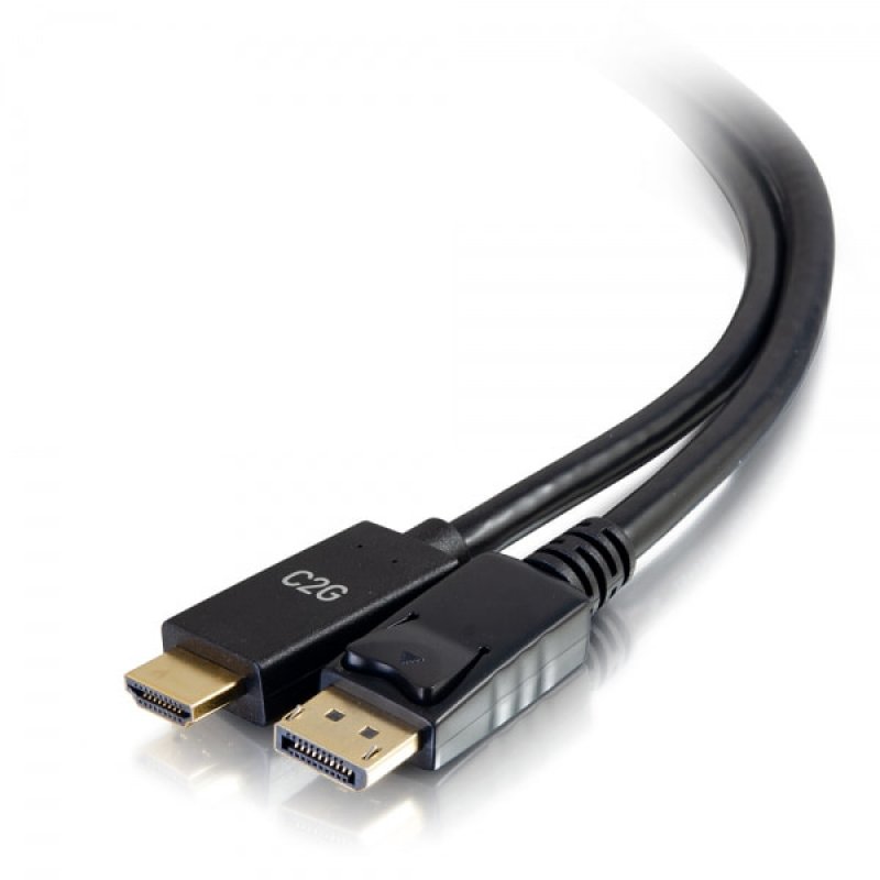 6ft DP to HDMI Cable 4K Passive Black