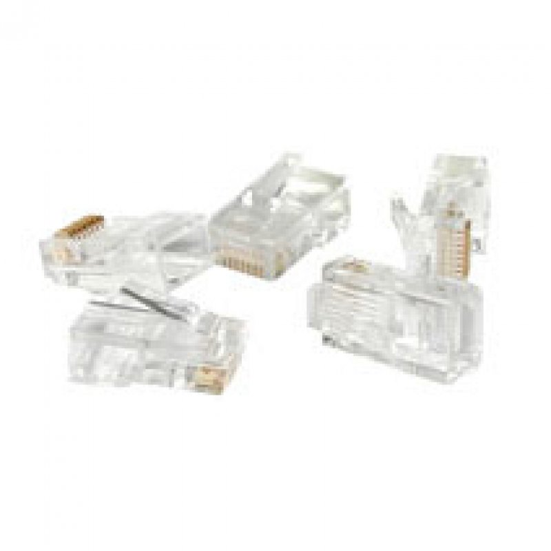 RJ45 CAT5E MODULAR PLUG 50PK TAA