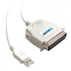 C2G Port Authority USB IEEE-1284 Parallel Printer Adapter Cable 6ft câble parallèle 1,83 m