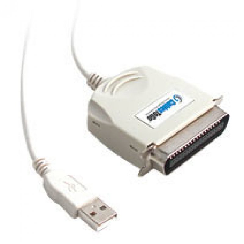 C2G Port Authority USB IEEE-1284 Parallel Printer Adapter Cable 6ft câble parallèle 1,83 m