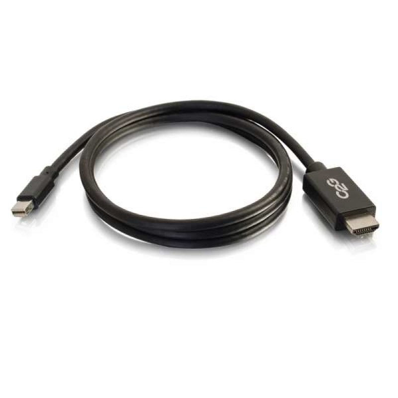 C2G 54421 câble vidéo et adaptateur 1,82 m Mini DisplayPort HDMI Noir