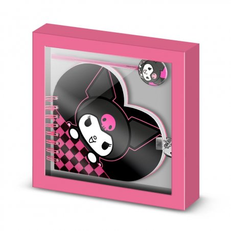HELLO KITTY - Kuromi - Gift Box - Journal Secret Stylo Bille