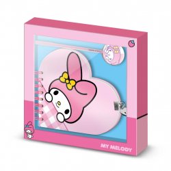 HELLO KITTY - Melody - Gift Box - Journal Secret Stylo Bille